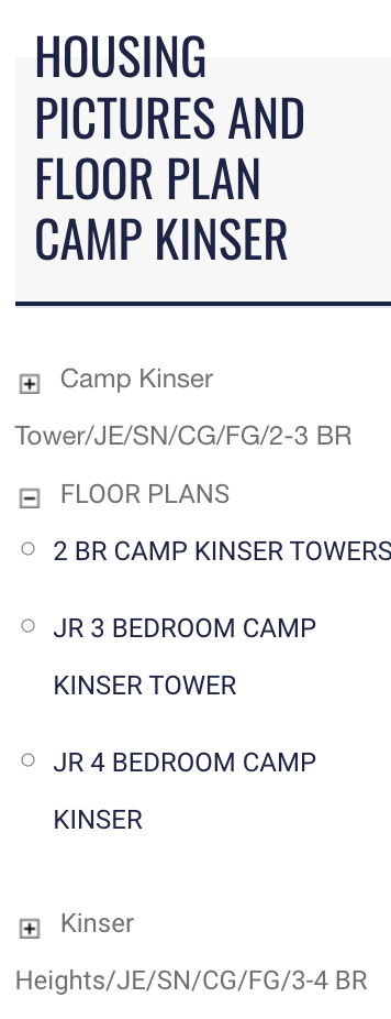 PCS Okinawa Marine Corps Housing in OKinawa